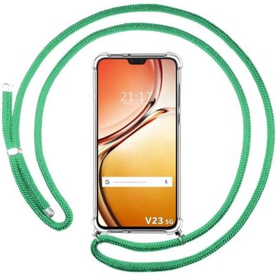 TUMUNDOSMARTPHONE Vivo V23 5G - Étui Vert - Publicité TUMUNDOSMARTPHONE Vivo V23 5G - Étui Vert - Publicité
