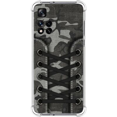 Coque pour Tumundosmartphone TMS90606 - Noir, Gris - Publicité Coque pour Tumundosmartphone TMS90606 - Noir, Gris - Publicité