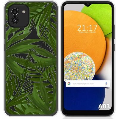 Coque pour Samsung Galaxy A03 Jungle Multicolore - Étui - Publicité Coque pour Samsung Galaxy A03 Jungle Multicolore - Étui - Publicité