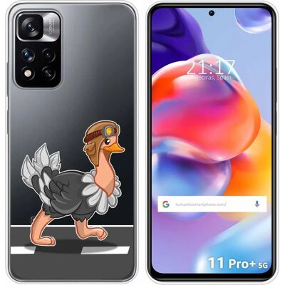 Coque TUMUNDOSMARTPHONE Redmi Note 11 Pro+ Plus 5G - Dessins, Transparent, Multicolore - Publicité Coque TUMUNDOSMARTPHONE Redmi Note 11 Pro+ Plus 5G - Dessins, Transparent, Multicolore - Publicité
