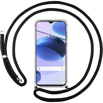 Coque pour Realme C35 - Noir Coque pour Realme C35 - Noir