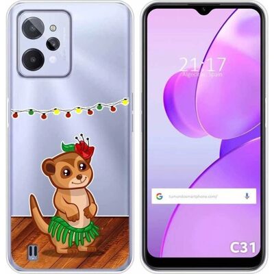 Coque TUMUNDOSMARTPHONE Realme C31 Transparente Suricata Multicolore - Publicité Coque TUMUNDOSMARTPHONE Realme C31 Transparente Suricata Multicolore - Publicité