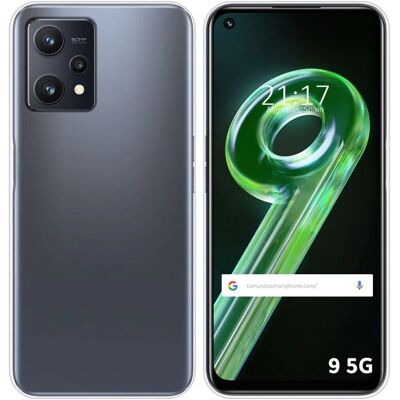 Coque en Silicone Transparente TUMUNDOSMARTPHONE Realme 9 5G - Publicité Coque en Silicone Transparente TUMUNDOSMARTPHONE Realme 9 5G - Publicité