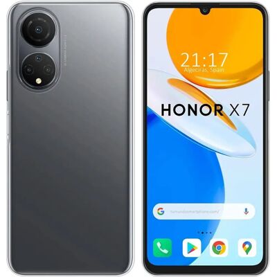 Coque en Silicone Transparente pour Huawei Honor X7 - Coque de Téléphone - Publicité Coque en Silicone Transparente pour Huawei Honor X7 - Coque de Téléphone - Publicité
