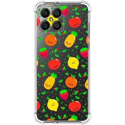 Coque pour Huawei Honor X8 Design Fruits Multicolore - Publicité Coque pour Huawei Honor X8 Design Fruits Multicolore - Publicité