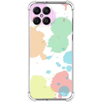 Coque multicolore aquarelle Huawei Honor X8 - Publicité Coque multicolore aquarelle Huawei Honor X8 - Publicité