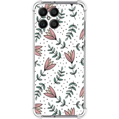 Coque en Silicone Huawei Honor X8 - Design Fleuri - Anti-chocs - Publicité Coque en Silicone Huawei Honor X8 - Design Fleuri - Anti-chocs - Publicité