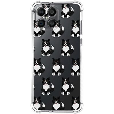Coque en silicone avec design de chiens pour Huawei Honor X8 - Anti-chocs - Publicité Coque en silicone avec design de chiens pour Huawei Honor X8 - Anti-chocs - Publicité