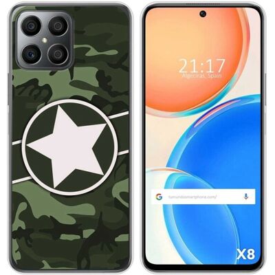Coque Camouflage Personnalisée Huawei Honor X8 - Étui - Publicité Coque Camouflage Personnalisée Huawei Honor X8 - Étui - Publicité