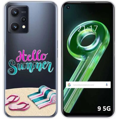 TUMUNDOSMARTPHONE Coque transparente été Realme 9 5G - Publicité TUMUNDOSMARTPHONE Coque transparente été Realme 9 5G - Publicité