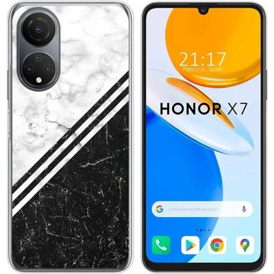 Coque en gel de TPU avec motif marbre pour Huawei Honor X7 - Publicité Coque en gel de TPU avec motif marbre pour Huawei Honor X7 - Publicité