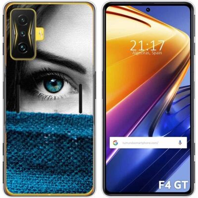 Coque Xiaomi Poco F4 GT Œil Multicolore - Publicité Coque Xiaomi Poco F4 GT Œil Multicolore - Publicité