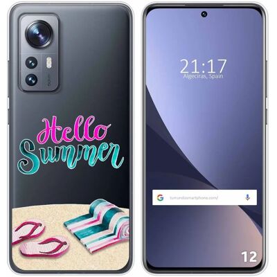 TUMUNDOSMARTPHONE Xiaomi 12 / 12X 5G - Été Multicolore Coque - Publicité TUMUNDOSMARTPHONE Xiaomi 12 / 12X 5G - Été Multicolore Coque - Publicité