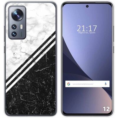 Coque Marbre Tumundosmartphone pour Xiaomi 12/12X 5G - Publicité Coque Marbre Tumundosmartphone pour Xiaomi 12/12X 5G - Publicité