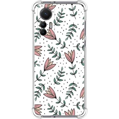 Coque Silicone Xiaomi 12 Lite 5G Fleurs - Étui - Publicité Coque Silicone Xiaomi 12 Lite 5G Fleurs - Étui - Publicité