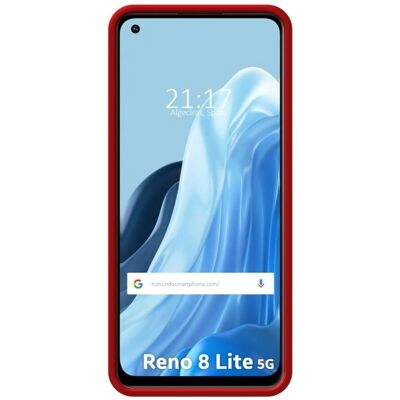 Oppo Reno 8 Lite 5G Siliconen Telefoonhoesje - Impactbestendig Oppo Reno 8 Lite 5G Siliconen Telefoonhoesje - Impactbestendig