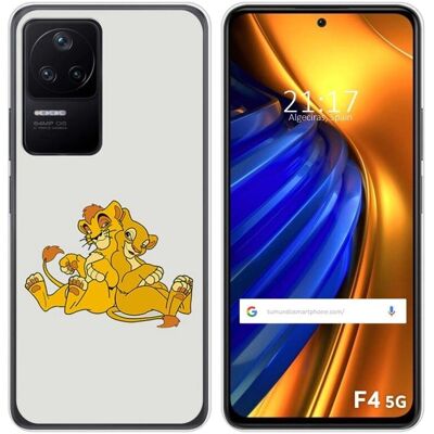 Coque Silicone Xiaomi Poco F4 5G Design Lions - Publicité Coque Silicone Xiaomi Poco F4 5G Design Lions - Publicité