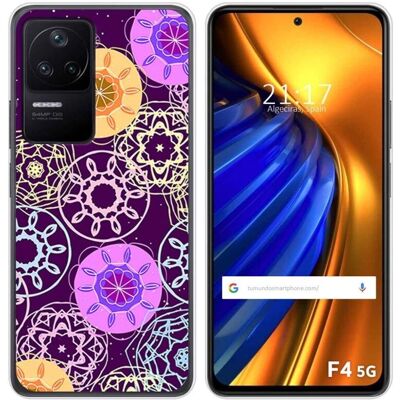 Tumundo Étui Silicone Xiaomi Poco F4 5G Design Radial - Publicité Tumundo Étui Silicone Xiaomi Poco F4 5G Design Radial - Publicité