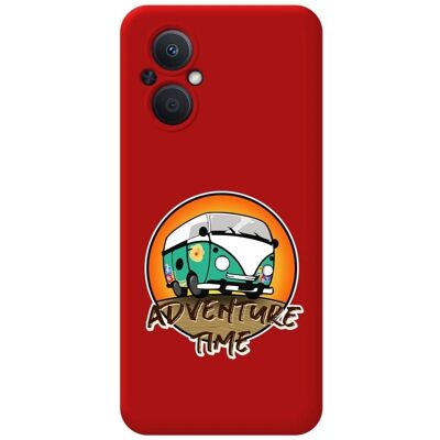 Coque Silicone Liquide Rouge - Adventure Time Oppo Reno 8 Lite 5G - Publicité Coque Silicone Liquide Rouge - Adventure Time Oppo Reno 8 Lite 5G - Publicité