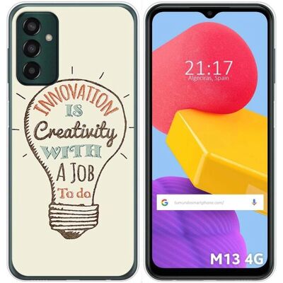 Coque en Silicone Tumundo Samsung Galaxy M13 4G - Créativité - Publicité Coque en Silicone Tumundo Samsung Galaxy M13 4G - Créativité - Publicité