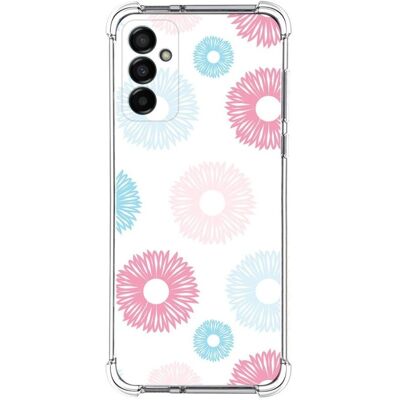 Coque Silicone Antichoc pour Samsung Galaxy M13 4G - Design Floral - Publicité Coque Silicone Antichoc pour Samsung Galaxy M13 4G - Design Floral - Publicité