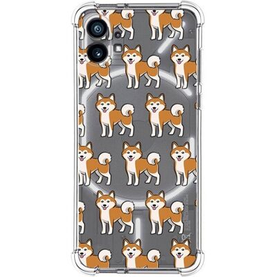 Coque en silicone antichocs pour Nothing Phone 1 - Design Chiens - Publicité Coque en silicone antichocs pour Nothing Phone 1 - Design Chiens - Publicité