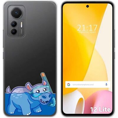 Coque Silicone Xiaomi 12 Lite 5G - Design Hypo Transparent - Publicité Coque Silicone Xiaomi 12 Lite 5G - Design Hypo Transparent - Publicité
