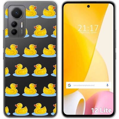 Coque Xiaomi 12 Lite 5G - Design Canard en Silicone Transparent - Publicité Coque Xiaomi 12 Lite 5G - Design Canard en Silicone Transparent - Publicité
