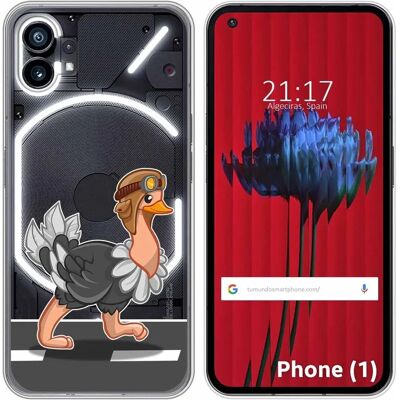 Coque en Silicone Transparente pour Nothing Phone 1 - Publicité Coque en Silicone Transparente pour Nothing Phone 1 - Publicité