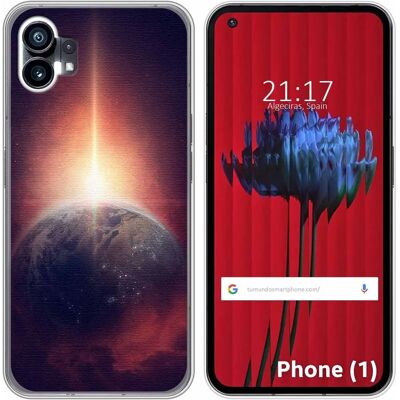 Coque en Silicone pour Nothing Phone 1 Tierra - Étui - Publicité Coque en Silicone pour Nothing Phone 1 Tierra - Étui - Publicité