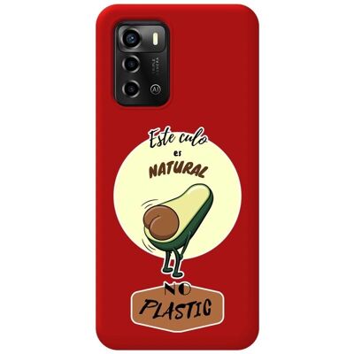 Coque Silicona Liquide Rouge pour ZTE Blade A72 - Étui - Publicité Coque Silicona Liquide Rouge pour ZTE Blade A72 - Étui - Publicité