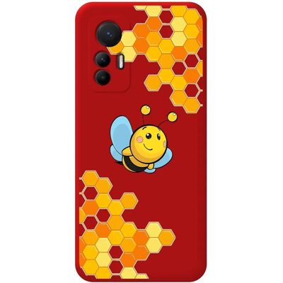 Coque Silicone Liquide Rouge pour Xiaomi 12 Lite 5G - Étui - Publicité Coque Silicone Liquide Rouge pour Xiaomi 12 Lite 5G - Étui - Publicité
