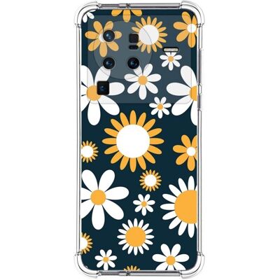 Coque Silicone Antichocs Vivo X80 Pro 5G - Design Fleurs - Publicité Coque Silicone Antichocs Vivo X80 Pro 5G - Design Fleurs - Publicité