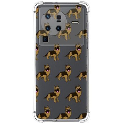 Coque silicone antichocs pour Vivo X80 Pro 5G - Chiens 09 - Publicité Coque silicone antichocs pour Vivo X80 Pro 5G - Chiens 09 - Publicité