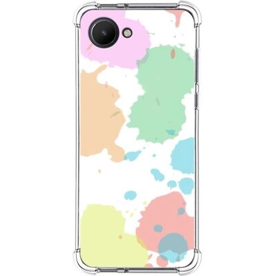 Coque Silicone Antichocs pour Realme C30 - Design Aquarelle - Étui Téléphone - Publicité Coque Silicone Antichocs pour Realme C30 - Design Aquarelle - Étui Téléphone - Publicité