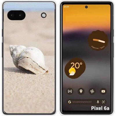 Coque en Silicone Personnalisée Google Pixel 6A Dessin TPU - Publicité Coque en Silicone Personnalisée Google Pixel 6A Dessin TPU - Publicité