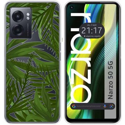 Coque transparente jungle TUMUNDO SMARTPHONE pour Realme Narzo 50 5G - Publicité Coque transparente jungle TUMUNDO SMARTPHONE pour Realme Narzo 50 5G - Publicité