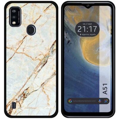 Coque Marbrée TUMUNDO pour ZTE Blade A51 - Publicité Coque Marbrée TUMUNDO pour ZTE Blade A51 - Publicité