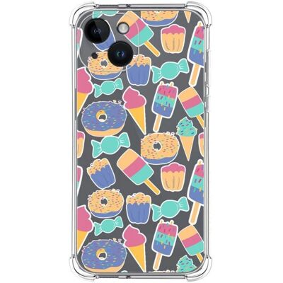 TUMUNDOSMARTPHONE coque silicone pour iPhone 14 6.1 - Multicolore - Publicité TUMUNDOSMARTPHONE coque silicone pour iPhone 14 6.1 - Multicolore - Publicité