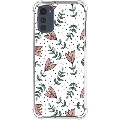 Coque TUMUNDO Motorola Moto E32 4G Fleurs Antichoc - Publicité Coque TUMUNDO Motorola Moto E32 4G Fleurs Antichoc - Publicité