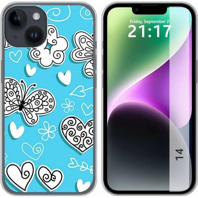 Coque papillons iPhone 14 (6.1) TUMUNDOSMARTPHONE - Publicité Coque papillons iPhone 14 (6.1) TUMUNDOSMARTPHONE - Publicité