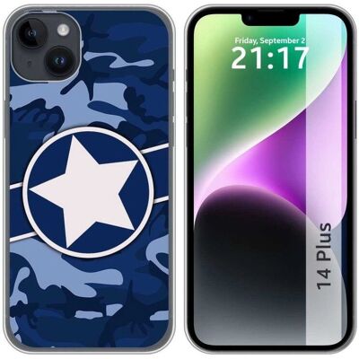 Coque camouflage TUMUNDOSMARTPHONE pour iPhone 14 Plus - Étui - Publicité Coque camouflage TUMUNDOSMARTPHONE pour iPhone 14 Plus - Étui - Publicité