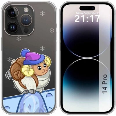 Coque transparente pour iPhone 14 Pro de TUMUNDOSMARTPHONE - Publicité Coque transparente pour iPhone 14 Pro de TUMUNDOSMARTPHONE - Publicité