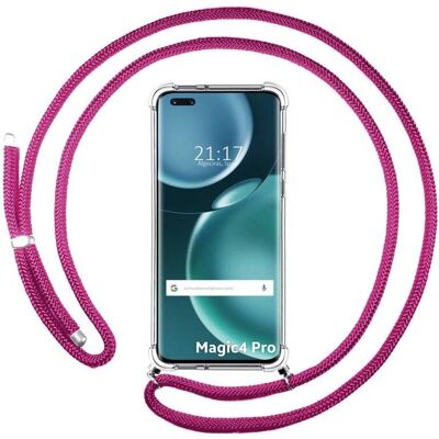 Coque rose antichocs pour Huawei Honor Magic 4 Pro 5G & Pendentif - Publicité Coque rose antichocs pour Huawei Honor Magic 4 Pro 5G & Pendentif - Publicité