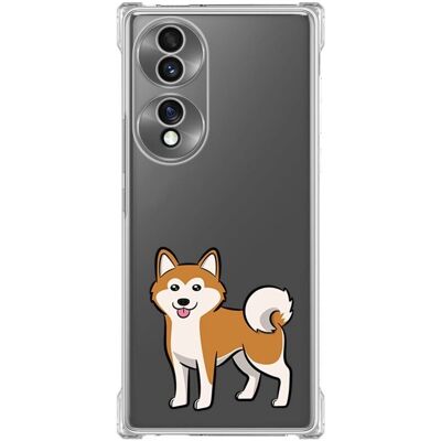 Coque en silicone multicolore avec dessin de chiens pour Huawei Honor 70 5G - Publicité Coque en silicone multicolore avec dessin de chiens pour Huawei Honor 70 5G - Publicité