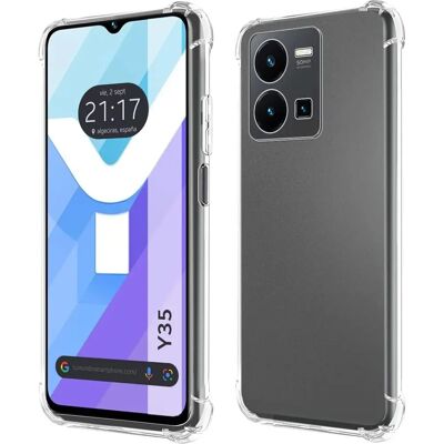 Coque TUMUNDO SMARTPHONE Vivo Y35 Transparente - phone case - Publicité Coque TUMUNDO SMARTPHONE Vivo Y35 Transparente - phone case - Publicité