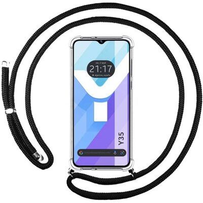 TUMUNDOSMARTPHONE Vivo Y35 Svart Mobilskal - Telefon Tillbehör TUMUNDOSMARTPHONE Vivo Y35 Svart Mobilskal - Telefon Tillbehör
