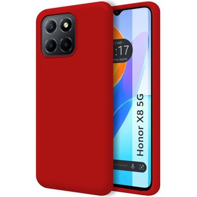 Honor X8 5G Röd Mobilskal - Phone Case Honor X8 5G Röd Mobilskal - Phone Case