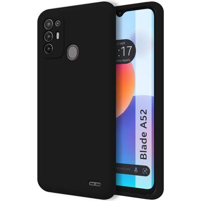 Coque noire TUMUNDOSMARTPHONE pour ZTE Blade A52 Coque noire TUMUNDOSMARTPHONE pour ZTE Blade A52