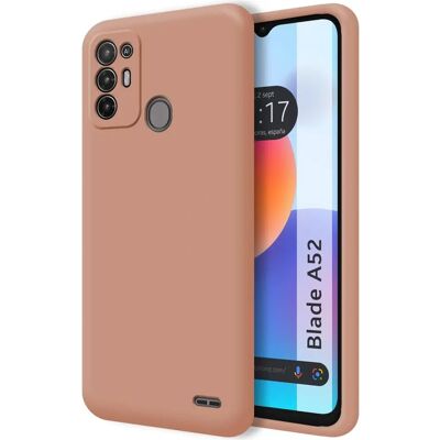 Coque en silicone liquide TUMUNDOSMARTPHONE pour ZTE Blade A52 - Rose - Publicité Coque en silicone liquide TUMUNDOSMARTPHONE pour ZTE Blade A52 - Rose - Publicité